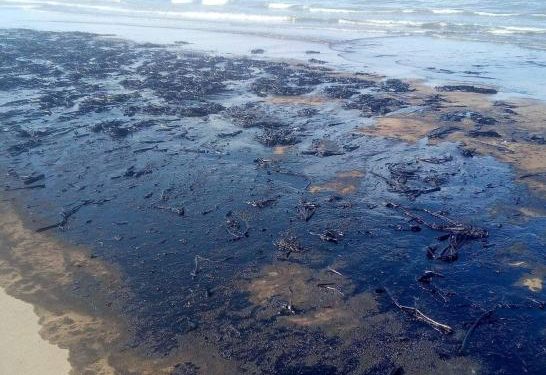 Cierran playas en Paraíso por presencia de hidrocarburo
