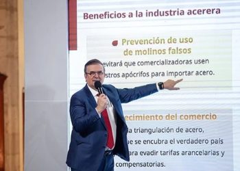 La Secretaría de Economía quitará mil 62 registros a importadores de acero lo que aseguró reducirá la evasión arancelaria
