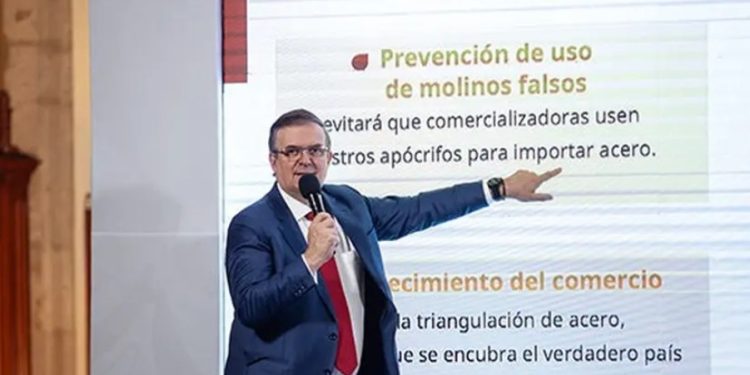 La Secretaría de Economía quitará mil 62 registros a importadores de acero lo que aseguró reducirá la evasión arancelaria