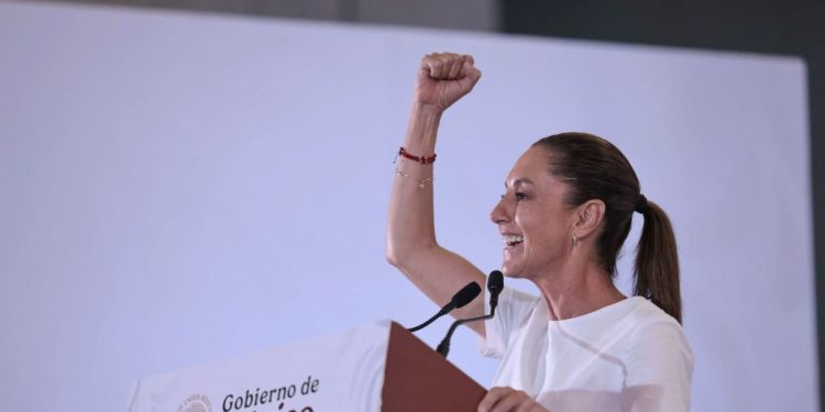Claudia Sheinbaum responde a críticas por elección popular de jueces: “Eso es democracia”