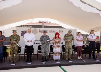 GUARDIA NACIONAL REFUERZA SU PRESENCIA EN CAMPECHE; LAYDA SANSORES INAUGURÓ EL DESTACAMENTO EN HECELCHAKÁN