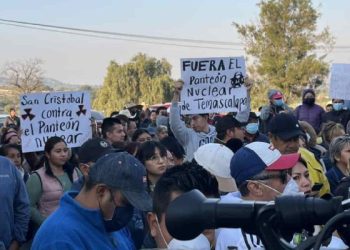 Exigen clausura de depósito nuclear en Temascalapa tras décadas de operación