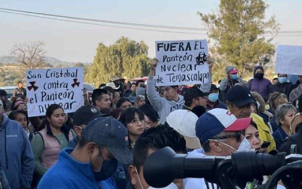 Exigen clausura de depósito nuclear en Temascalapa tras décadas de operación