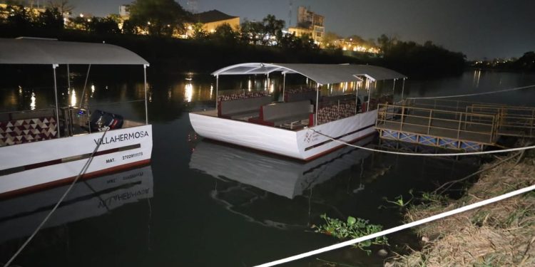 “Lanchitas” regresan al río Grijalva; estarán en el Malecón de Villahermosa