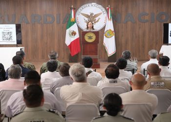 Coordinación con la GN para garantizar seguridad, paz y tranquilidad en las carreteras: Gobernadora