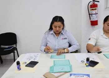 INE Tabasco entrega 181 paquetes de voto anticipado para elección extraordinaria del Poder Judicial
