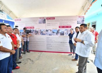 Supervisa Javier May obras de pavimentación en Jalpa de Méndez; invierten 23.7 millones de pesos