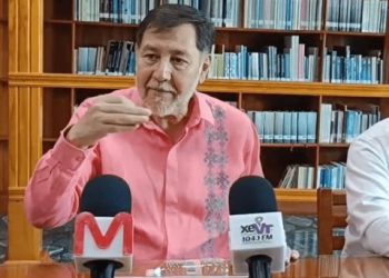 Noroña respalda a Javier May: “Le ha tocado momentos duros, pero va saliendo”