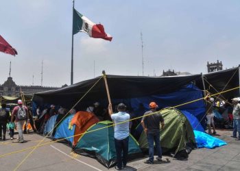 Sheinbaum aguarda definición de la CNTE sobre desalojo del plantón en el Zócalo