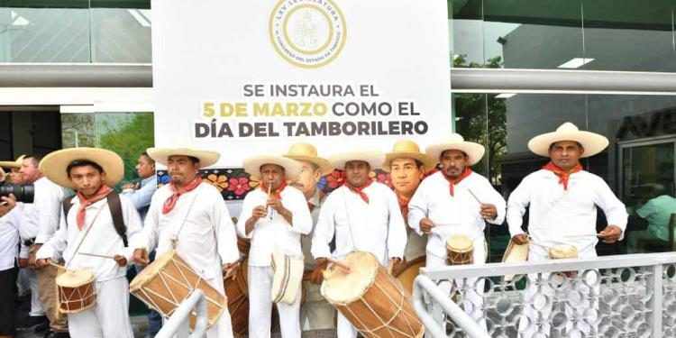 Declaran la música de tamborileros como patrimonio cultural intangible de Tabasco