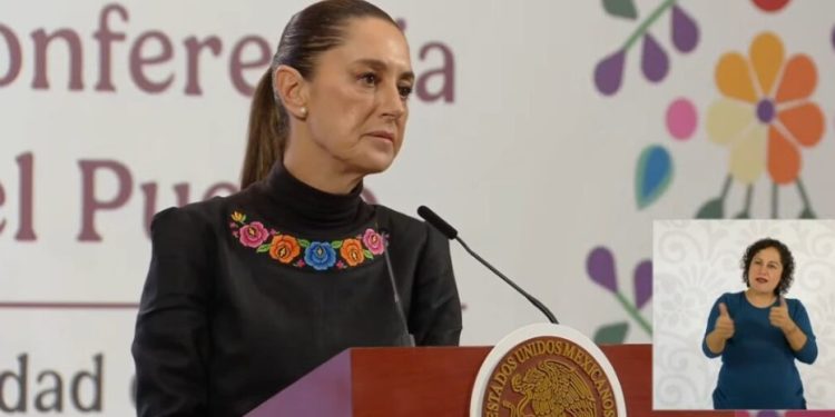 La presidenta Sheinbaum pospone su gira a Quintana Roo para atender afectaciones en Oaxaca por el huracán “Erick”