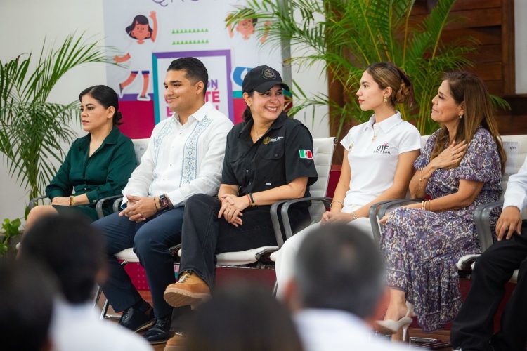 Con el respaldo de Verónica Lezama y Estefanía Mercado, niñas, niños y adolescentes asumen liderazgo en Quintana Roo