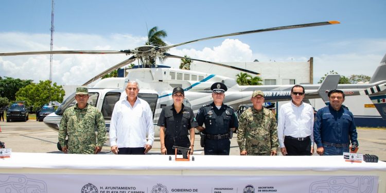 Gobierno de Estefanía Mercado marca un antes y un después en seguridad con histórica entrega de armamento en Playa del Carmen