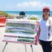 Deslave sin fondo, otro atraco más de Atenea Gómez Ricalde, entierran millones en 90 ml de carretera en Isla Mujeres