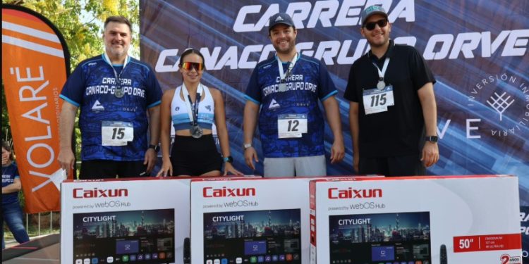 Con la participación de 500 corredores se llevó la Tercera Carrera CANACO – Grupo Orve