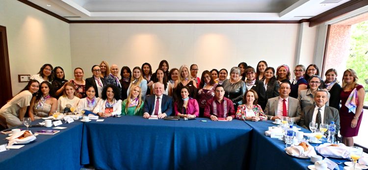 ANAM que encabeza Rafael Marín y la Asociación Nacional de Mujeres Aduaneras, refrendan compromiso con una aduana moderna