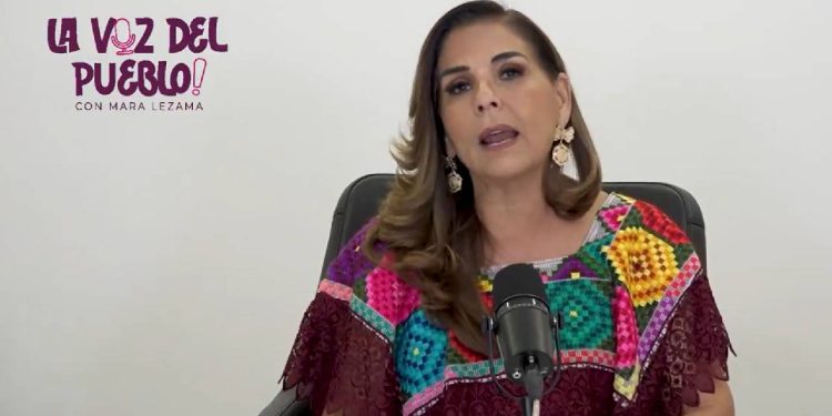 La gobernadora Mara Lezama informó que el índice de vinculación a proceso creció del 23% en 2021 al 97% durante la actual administración