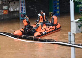 Inundaciones en el centro y sur de China dejan al menos tres muertos y miles de evacuados