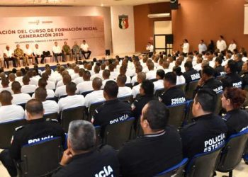 Inician capacitación 97 cadetes para la Policía de Proximidad en Tabasco