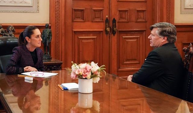 Sheinbaum y Landau abordan relación México–Estados Unidos