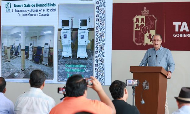 Inauguran moderna área de hemodiálisis en el Centro de Especialidades Médicas del ISSET