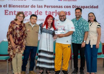 DESTACA LAYDA SANSORES QUE LA PENSIÓN DE BIENESTAR DE PERSONAS CON DISCAPACIDAD ES UN ACTO DE DIGNIDAD Y DE JUSTICIA