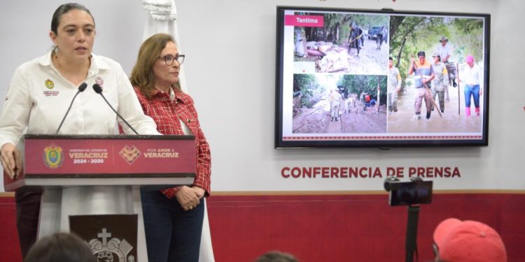 Veracruz responde con todo el apoyo a familias afectadas por lluvias