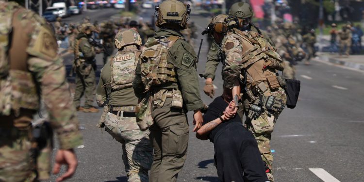 Crisis en Los Ángeles se agrava con despliegue de la Guardia Nacional de EE. UU.