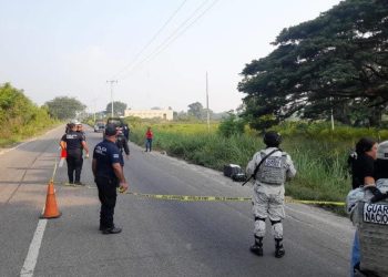 Hallan cuerpo embolsado cerca de la Sala de Juicios Orales en Comalcalco