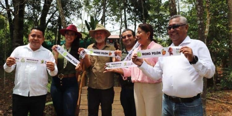 Inauguran el Ecoparque Mono Pelón en Huimanguillo