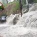 Se desborda la presa Los Cuartos en Naucalpan tras lluvias intensas