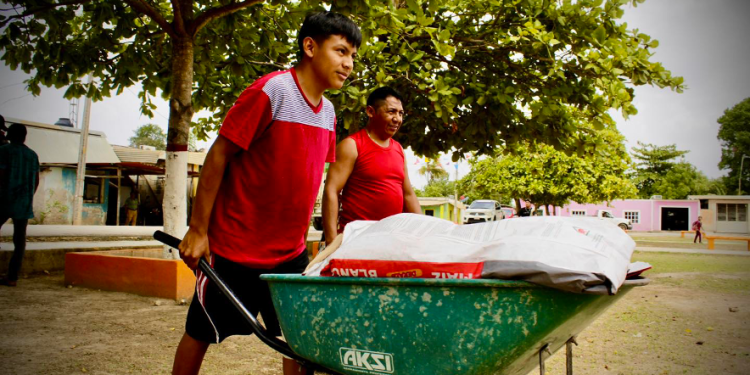 ENTREGA DE SEMILLAS DE MAÍZ A PRODUCTORES DE COMUNIDADES DE CAMPECHE