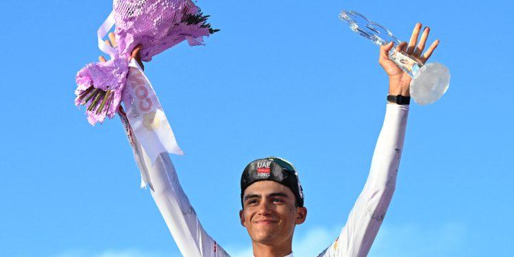 Isaac del Toro participará en la Vuelta a España tras histórico subcampeonato en el Giro de Italia