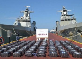 Decomisan más de una tonelada de cocaína en costas de Guerrero