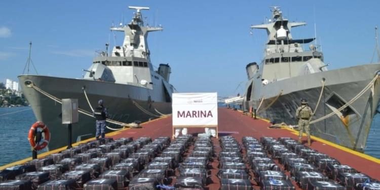 Decomisan más de una tonelada de cocaína en costas de Guerrero