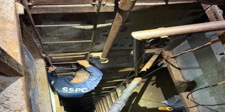 Aseguran túnel de 600 metros entre Tijuana y San Diego utilizado para el trasiego de drogas