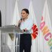 Cancún refuerza lucha contra la trata de personas, Ana Paty Peralta entrega distintivo “corazón azul” al hotel Sandos