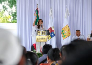 José María Morelos escribe la historia del presente y futuro desde el piso firme de la Cuarta Transformación: Mara Lezama