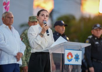 Exige Ana Paty Peralta una mejor corporación policial para los cancunenses