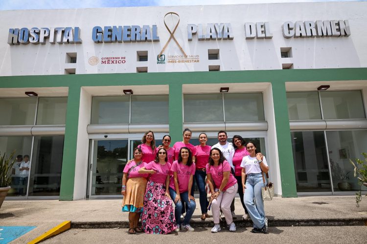 Impulsan la lactancia materna: Majo Osorio y Tepy Gutiérrez entregan refrigerador industrial al Banco de Leche en Playa del Carmen