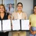 Estefanía Mercado anuncia mil becas educativas en alianza con la diputada Jimena Lasa y la Red Educativa México