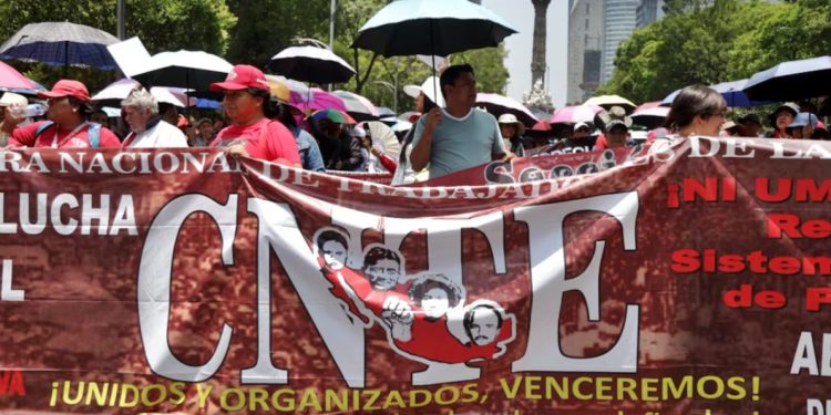 CNTE convoca marcha y paro nacional este jueves en la Ciudad de México