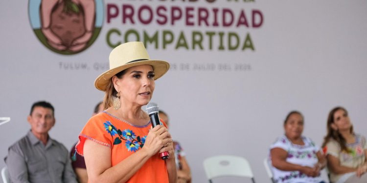 Mara Lezama impulsa el “Mercado de la Prosperidad Compartida” en Tulum para fortalecer la economía de productores y artesanos de la zona Maya
