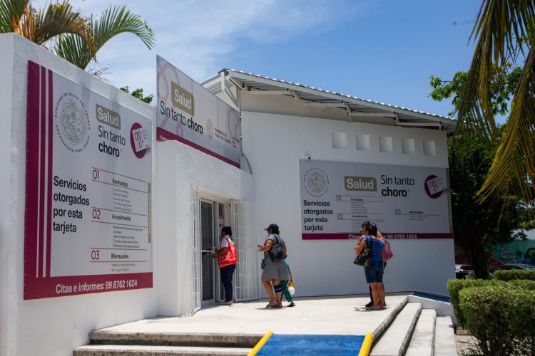 Inaugura Estefanía Mercado la Segunda Unidad Médica “Salud Sin Tanto Choro” en Playa del Carmen; está ubicada en la colonia Zacil-Ha