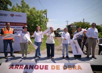 Compromiso cumplido: Rocío Nahle inicia obras carreteras para el desarrollo de La Mixtequilla