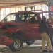 Camioneta se impacta contra la entrada de un supermercado en Coatzacoalcos