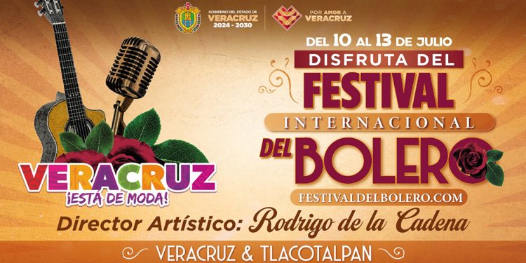 Invita Gobernadora al Festival Internacional del Bolero en Veracruz y Tlacotalpan