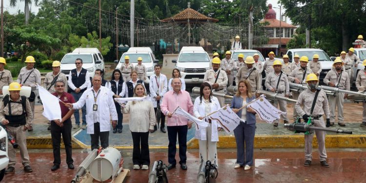 Arranca en Pánuco campaña de fumigación y eliminación de criaderos de Aedes aegypti