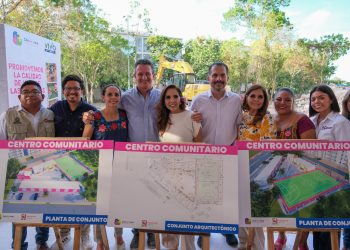Mara Lezama respalda obras que promueven la paz y la participación ciudadana en Cancún