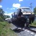 Tráiler impacta al Tren Interoceánico en Macuspana